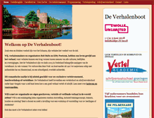 Tablet Screenshot of deverhalenboot.nl